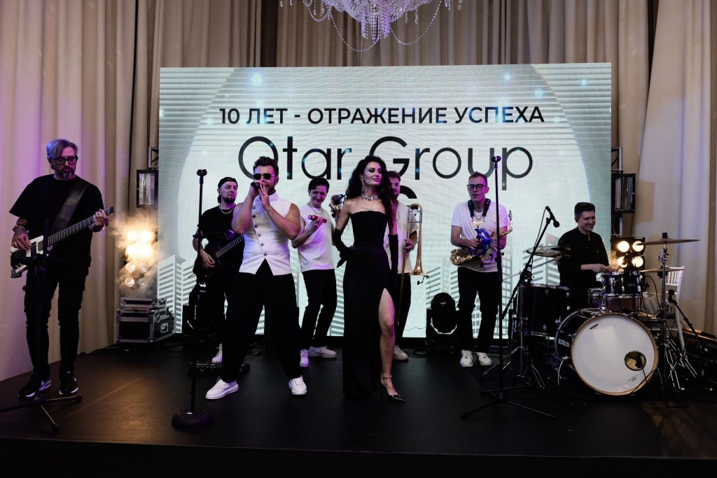 Кавер группа на юбилей компании